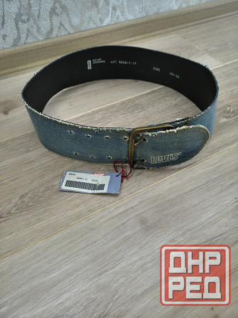 Ремень джинсовый LEVIS. Новый Донецк - изображение 2