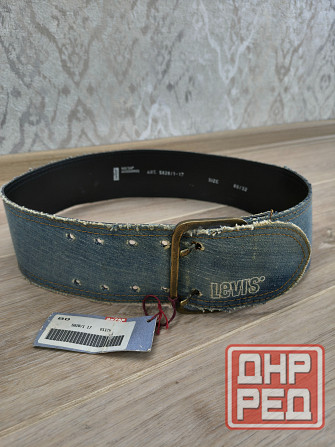 Ремень джинсовый LEVIS. Новый Донецк - изображение 3