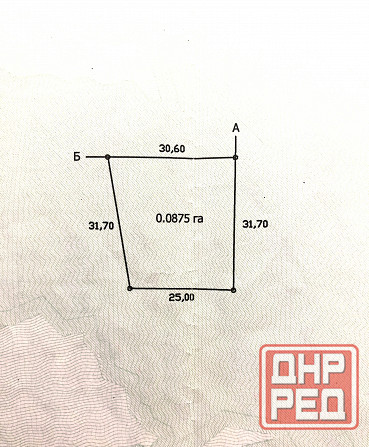 Продаётся земельный участок в дачном кооперативе, посёлок Андреевка (15 км от Донецка). Донецк - изображение 1