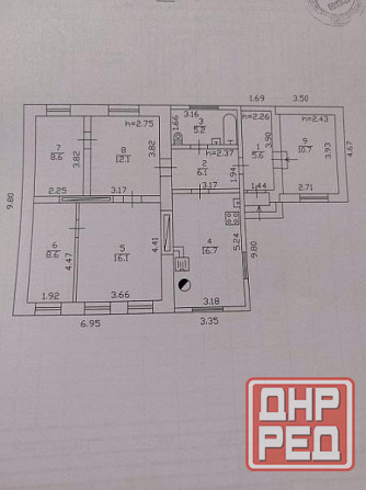 Продаю 3-х комнатный дом в Ленинском районе, Соловки, Пенсионный фонд Донецк - изображение 7