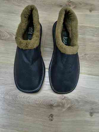 Тапки кожаные ISASA. Новые Донецк