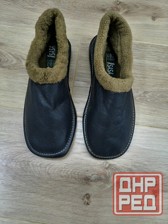 Тапки кожаные ISASA. Новые Донецк - изображение 1