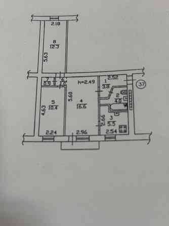 Продажа 3х ком.,Кв - 5 минут от Бульвара Пушкина Ворошиловский рн.,ул Шекспира.Вода Идет Всегда ! Донецк