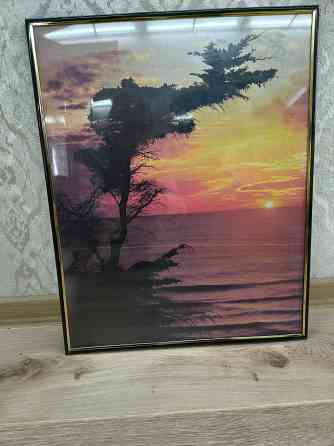 Картина под стеклом. «Рассвет» Донецк