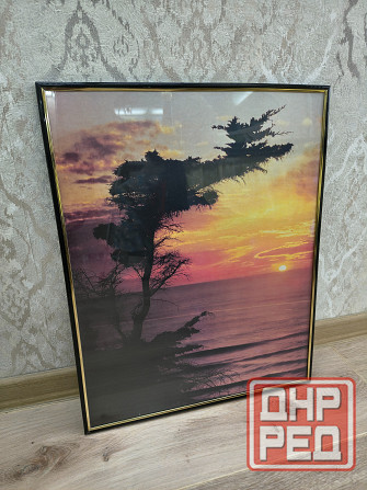 Картина под стеклом. «Рассвет» Донецк - изображение 2