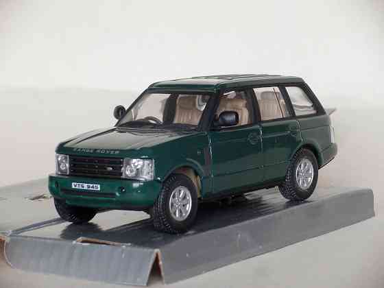 Land Rover Range Rover (2003) (Отсутствует одно стекло в задней оптике) - SCHUCO - 1/43 Донецк