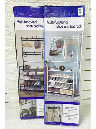 Вешалка напольная с полками Донецк