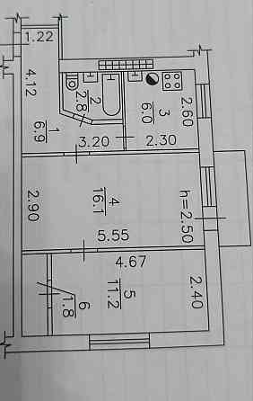 2-комнатная квартира Путиловка Донецк
