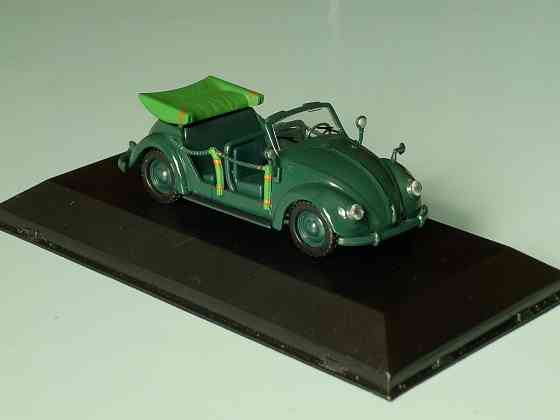 Volkswagen Hebmuller, 1949 - DeAgostini -1/43 Донецк