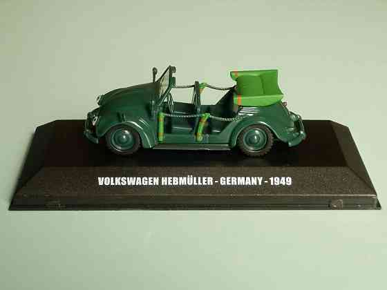 Volkswagen Hebmuller, 1949 - DeAgostini -1/43 Донецк