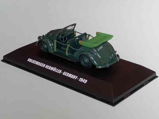 Volkswagen Hebmuller, 1949 - DeAgostini -1/43 Донецк