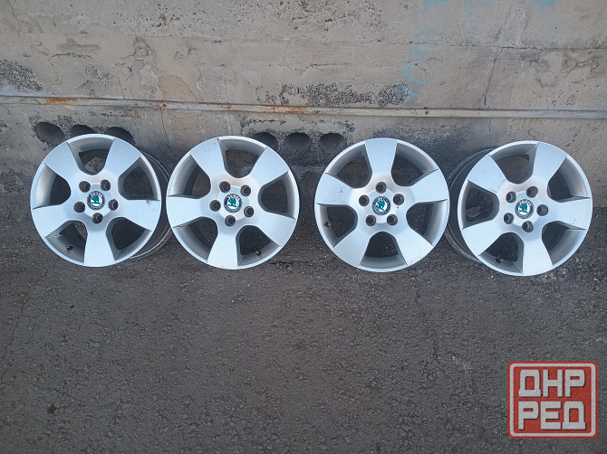 Продаю диски легкосплавные оригинальные р 15,шкода Донецк - изображение 2