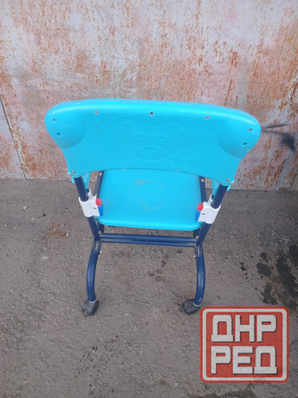 Продаю детский стульчик на колёсиках Донецк - изображение 3
