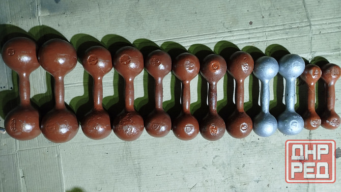 Гантели 2-12 кг Донецк - изображение 1