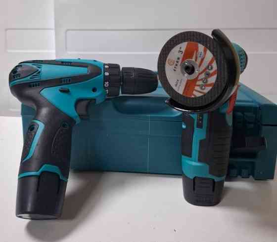 Шуруповерт + болгарка мини набор Донецк