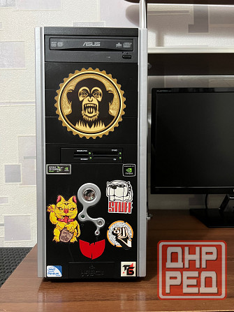 Продам компьютер( системный блок, монитор LG) и компьютерный стол Донецк - изображение 1