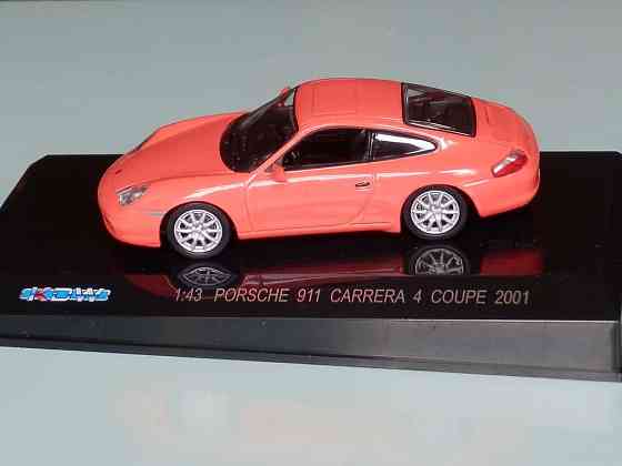 Porsche 911 Carrera 4 Coupe 2001 red - KDW - 1/43 Донецк