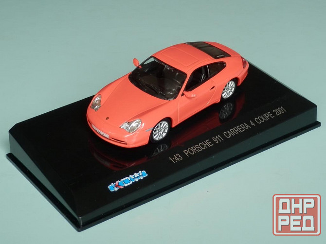 Porsche 911 Carrera 4 Coupe 2001 red - KDW - 1/43 Донецк - изображение 1