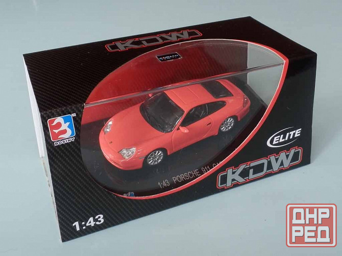 Porsche 911 Carrera 4 Coupe 2001 red - KDW - 1/43 Донецк - изображение 6
