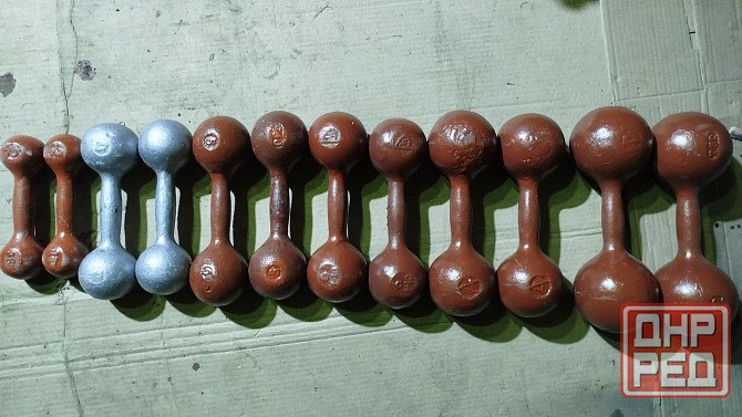 Гантели 2-12 кг Донецк - изображение 1