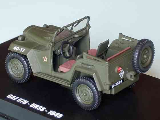 ГаЗ-67 - Schuco - 1/43 Донецк