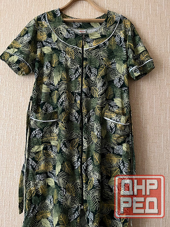 Продам новый женский халат, хлопок, размер 50 Донецк - изображение 1