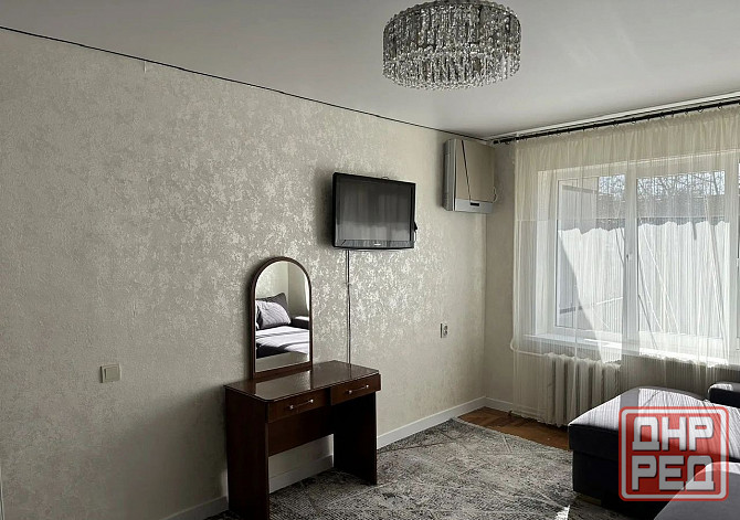 Сдаю однокомнатную квартиру. город Донецк Калининский район, проспект Ильича, 54А Донецк - изображение 4