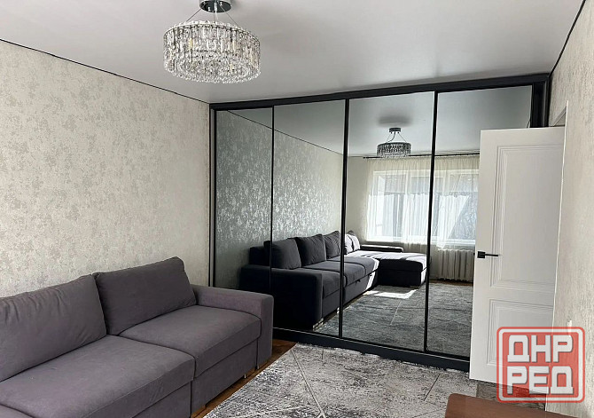 Сдаю однокомнатную квартиру. город Донецк Калининский район, проспект Ильича, 54А Донецк - изображение 1