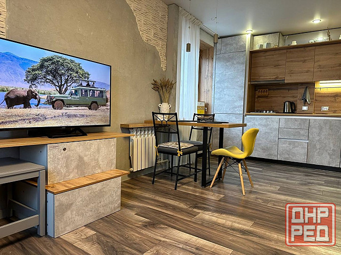 Сдаётся однокомнатная квартира с красивым ремонтом на Текстильщике, Кировский р-н Донецк - изображение 4