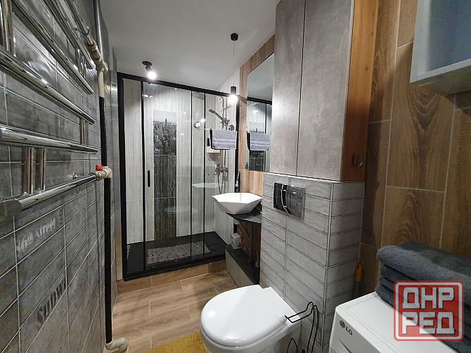 Сдаётся однокомнатная квартира с красивым ремонтом на Текстильщике, Кировский р-н Донецк - изображение 7