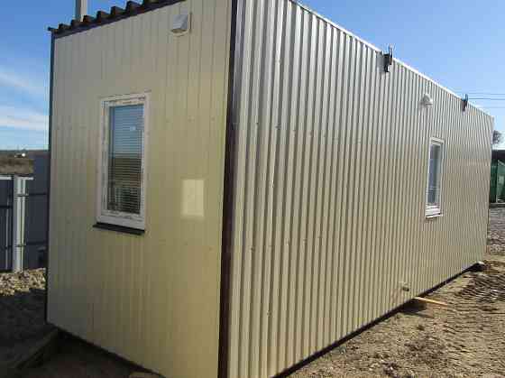 Бежевый дачный модуль. Донецк