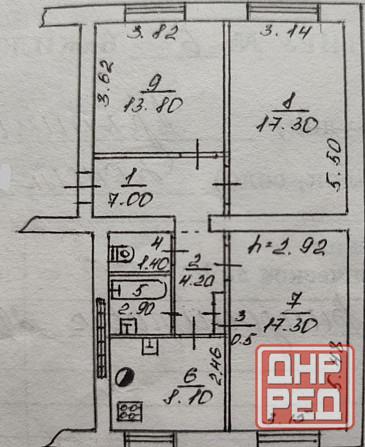 Продам 3-х ком. квартиру в Будённовском р-не Донецка. Октябрьский рынок. Донецк - изображение 7
