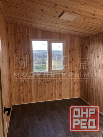 Бежевый дачный домик с террасой. Донецк - изображение 8