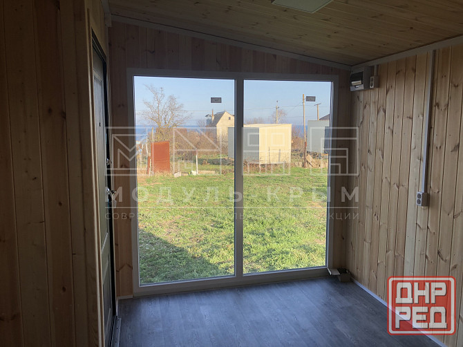 Бежевый дачный домик с террасой. Донецк - изображение 5