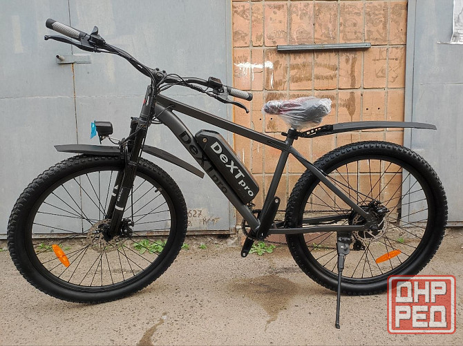 Электровелосипед 27,5" Dextpro горный взрослый ,алюм рама , трансмиссия Shimano Донецк - изображение 1