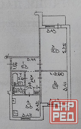 2х комнатная Жд, Галактика Донецк - изображение 7