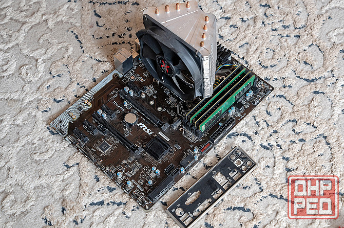 Комплект INTEL Core i7-6700K + MSI Z170-A PRO + 64GB DDR4 + Cooler Zalman Донецк - изображение 1