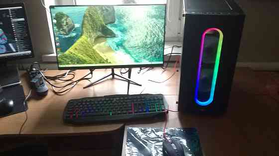 Продам игровой компьютер(полный комплект). Макеевка