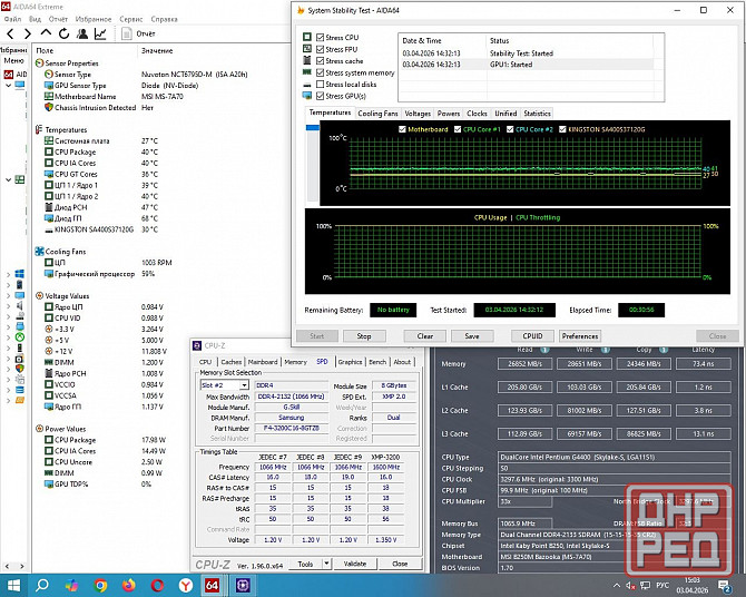 ddr4 8gb 3200mhz G.Skill - F4-3200C16-8GTZB - Обмен на 80шт нерабочей-ненужной оперативной памяти -- Донецк - изображение 3