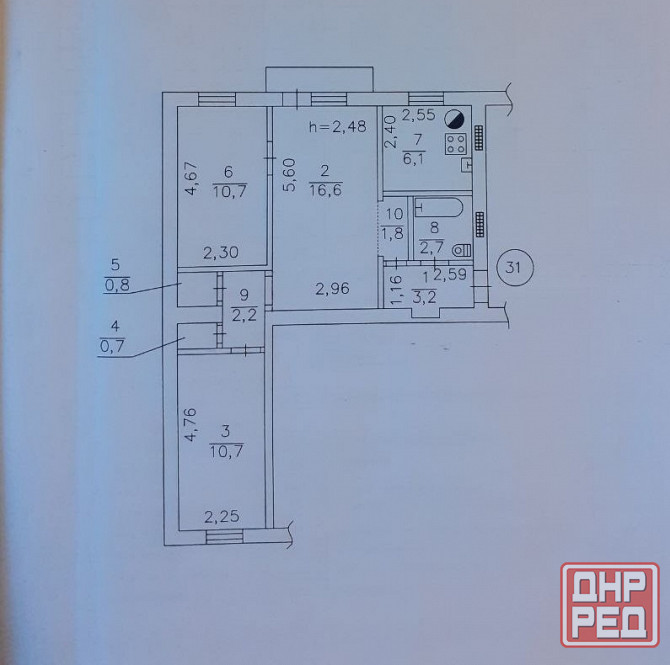 Продажа 3к кв Олимпийский, Детский мир Донецк - изображение 7