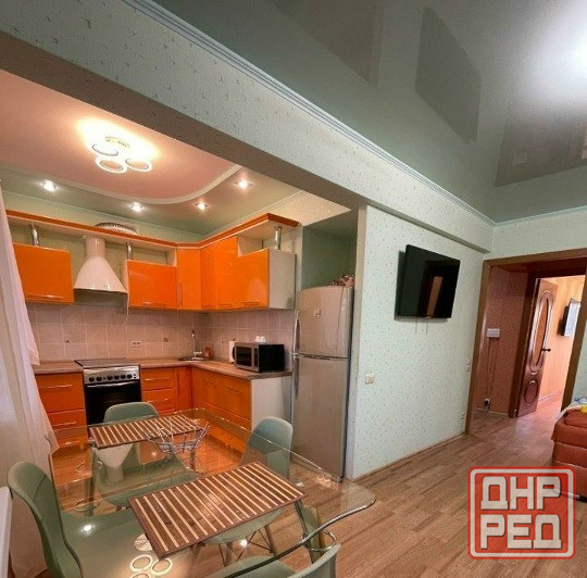 Сдаю евро-двушку квартиру в Ворошиловском районе. Ориентир - пр-кт Гринкевича Донецк - изображение 2