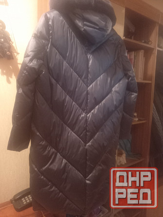 Пальто зимнее фирменное с капюшоном новое,р-р52-54,длина по-колено на средний рост Донецк - изображение 3