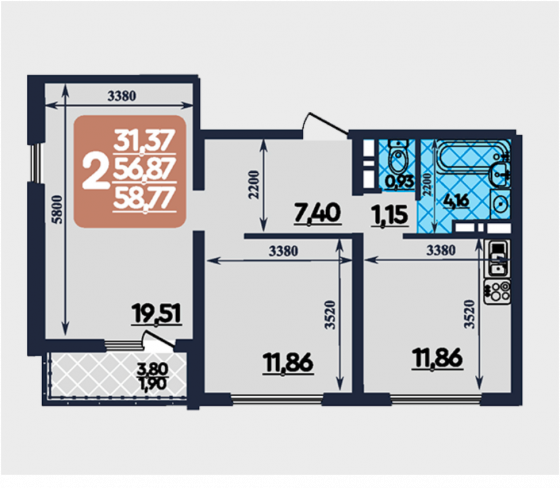 Без комиссии! Продажа новых квартир в Мариуполе Мариуполь