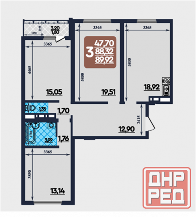 Без комиссии! Продажа новых квартир в Мариуполе Мариуполь - изображение 6