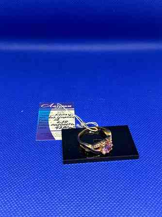 Серебро в позолоте.Кольцо, серьги. Донецк