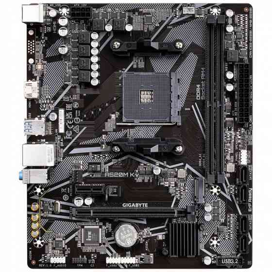 Материнская плата Gigabyte A520M K V2 Донецк