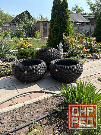Кашпо из ротанга Донецк - изображение 2