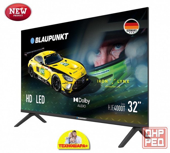 32" тв Blaupunkt 32HJE4000T. USB|тюнерТ2|HDMi|Dolby Audio|Безрамочный Донецк - изображение 3
