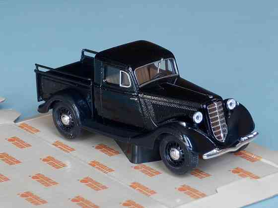 ГаЗ-М415 (чёрный) - Наш Автопром - 1/43 Донецк