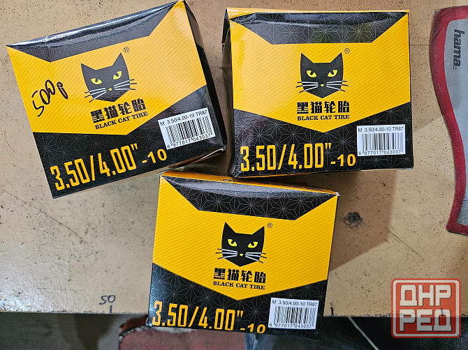 Камера мото 3.00-4.00 10 Мотокамера Black Cat Донецк - изображение 1